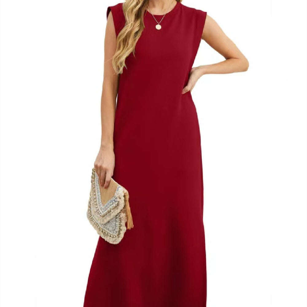 Coastal Sleeveless Pocket Dress